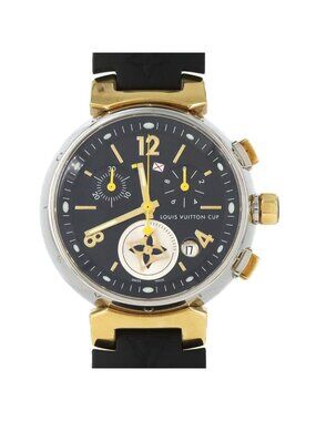Louis Vuitton Tambour Chronograph Ssxgp Quartz Bracelet
